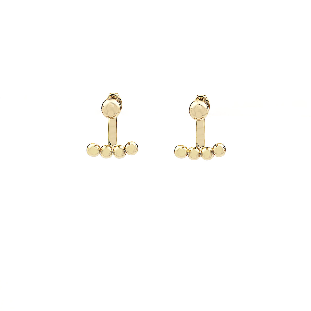 the incredible two in one ear jacket earring