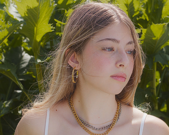 Ariel curb necklace