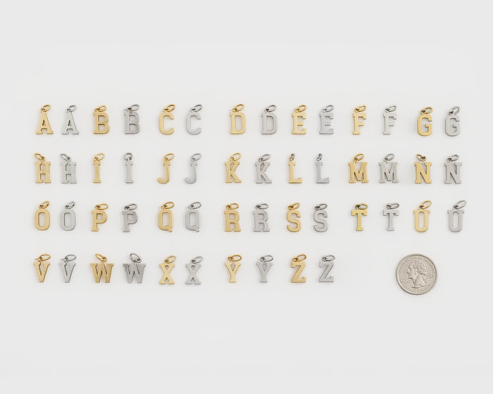Encantada alphabet charms