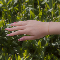 Robbie paperclip bracelet