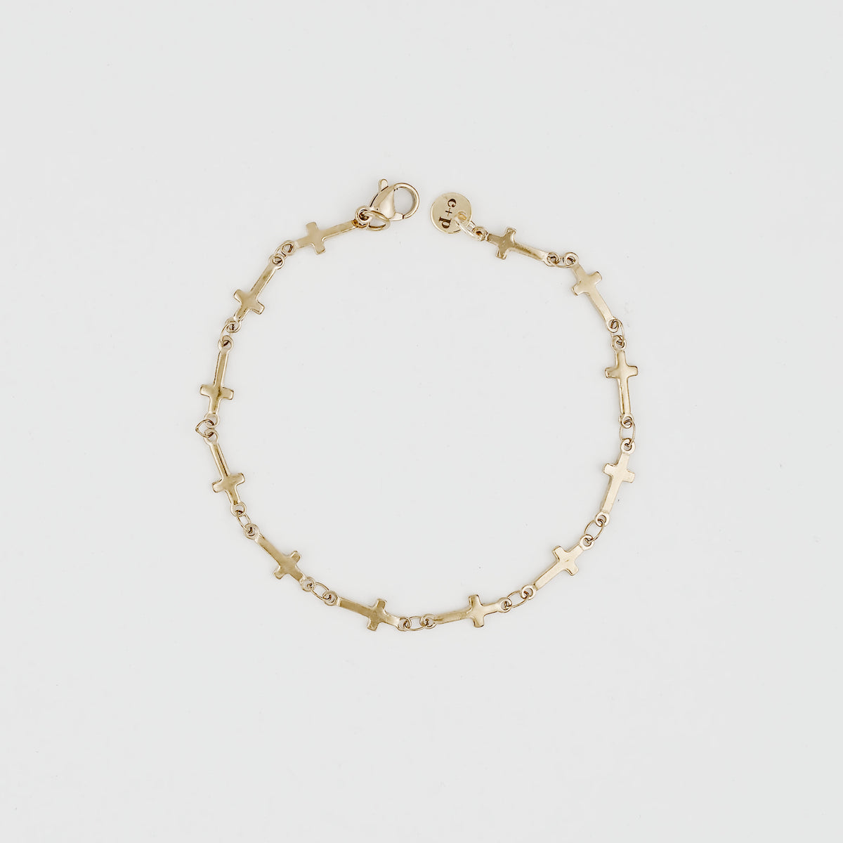 Aubrey cross bracelet