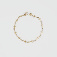 Aubrey cross bracelet
