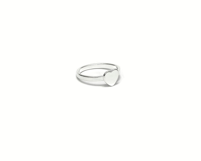 Asady heart ring up close product photo