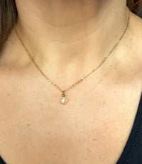 Meadow pearl choker