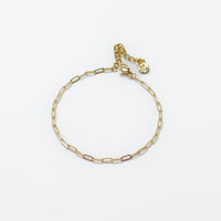 Robbie paperclip bracelet