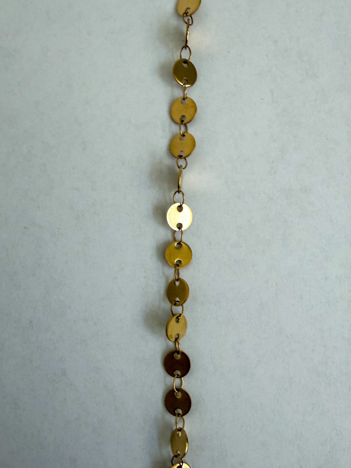 Daisy flat sequin chain