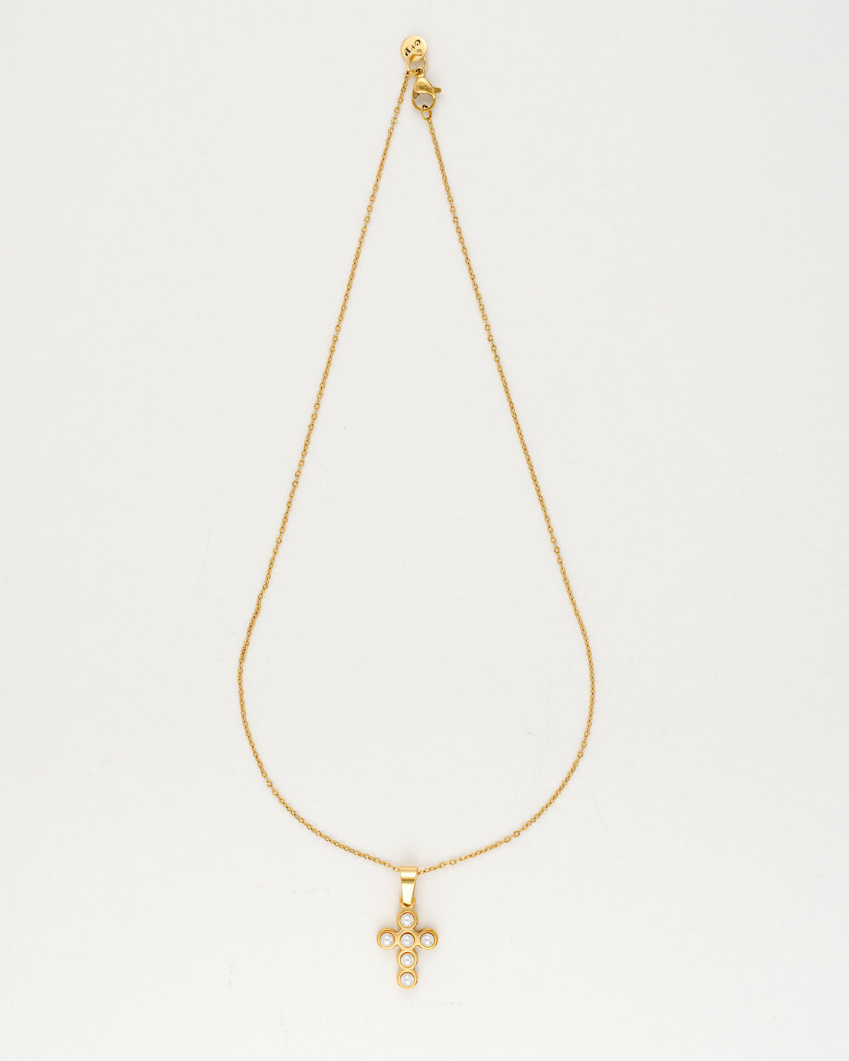 Sophia cross necklace