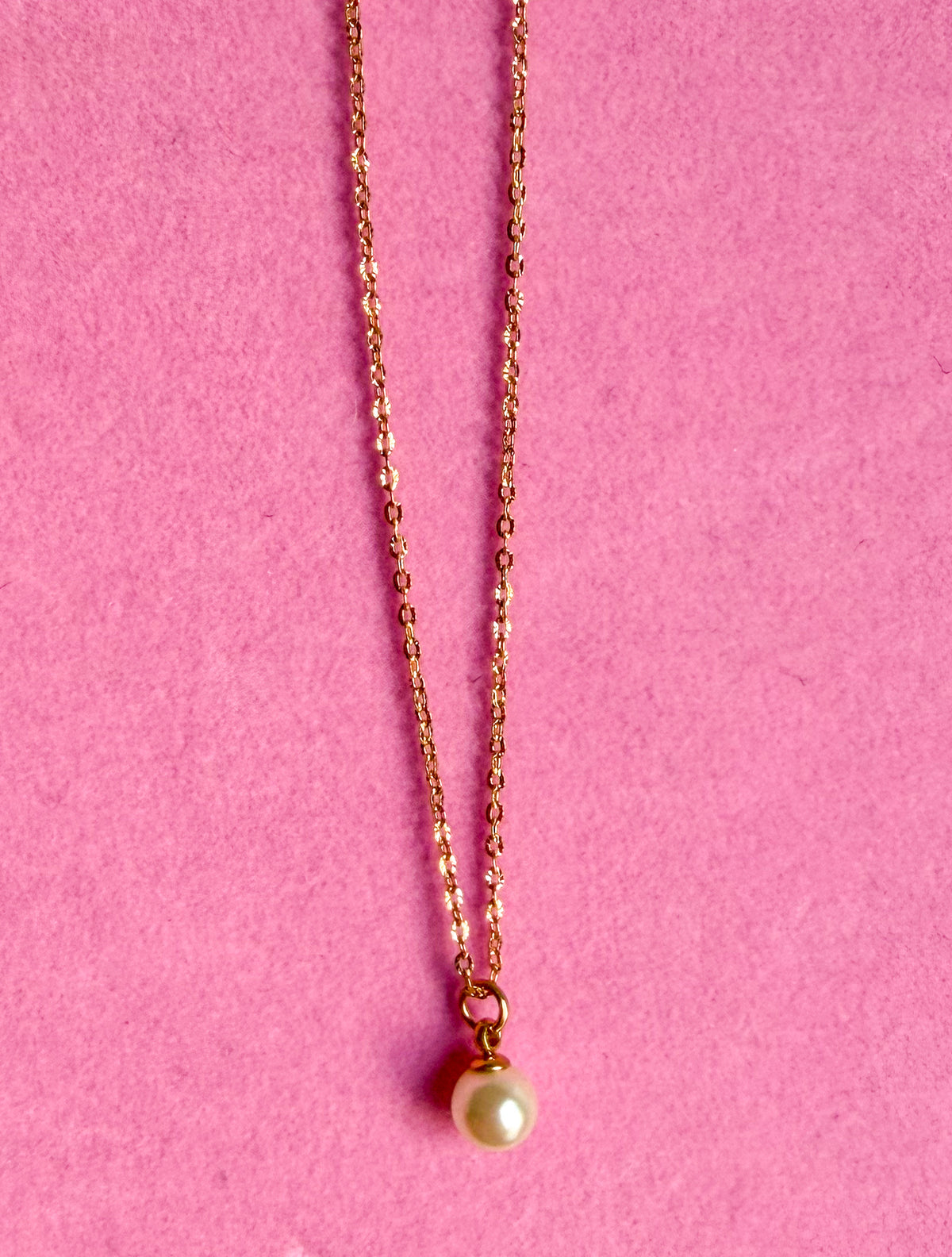 Meadow pearl choker