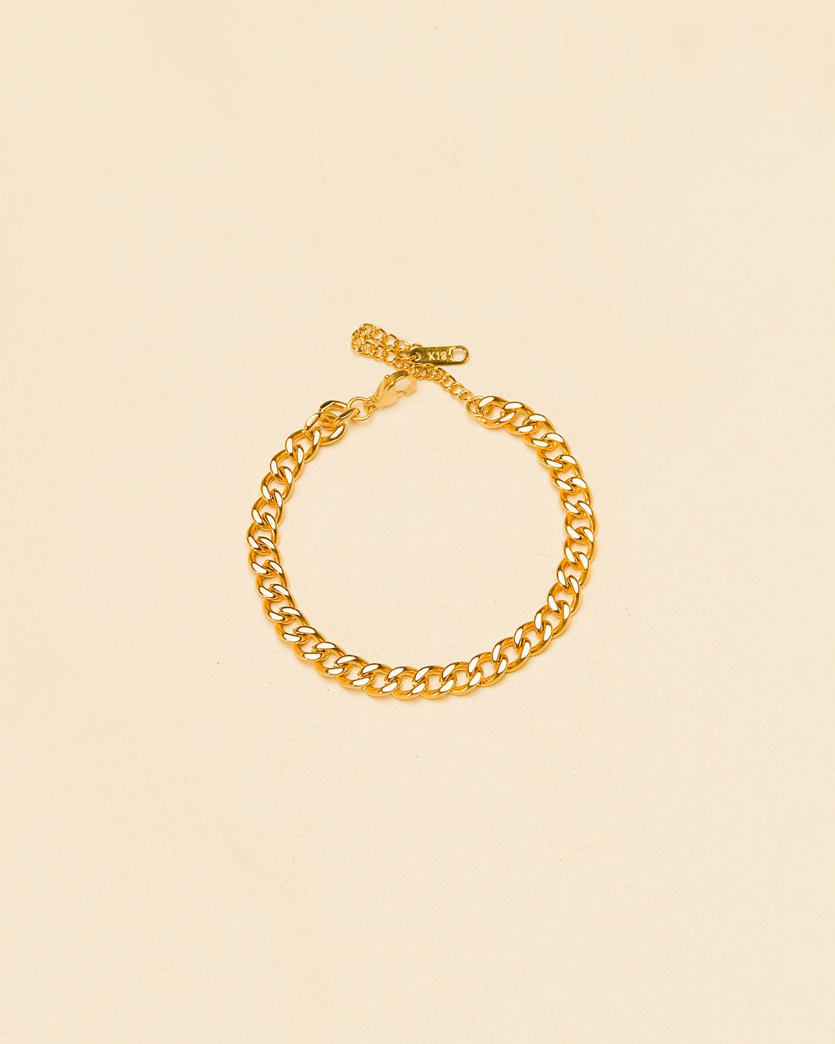 Brooke ultra slim curb bracelet