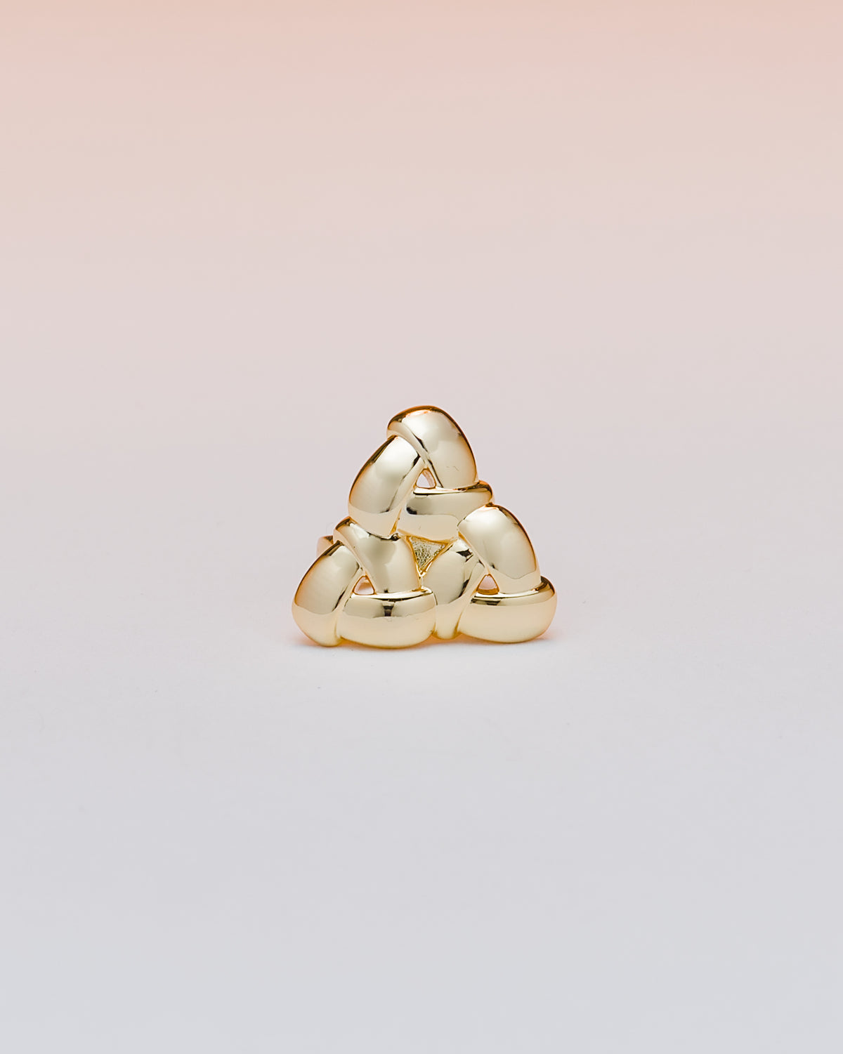 Julie gold cocktail statement ring by coco + peach