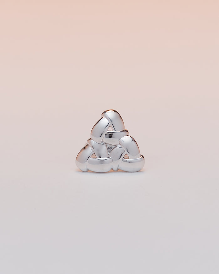 Julie silver cocktail statement ring by coco + peach
