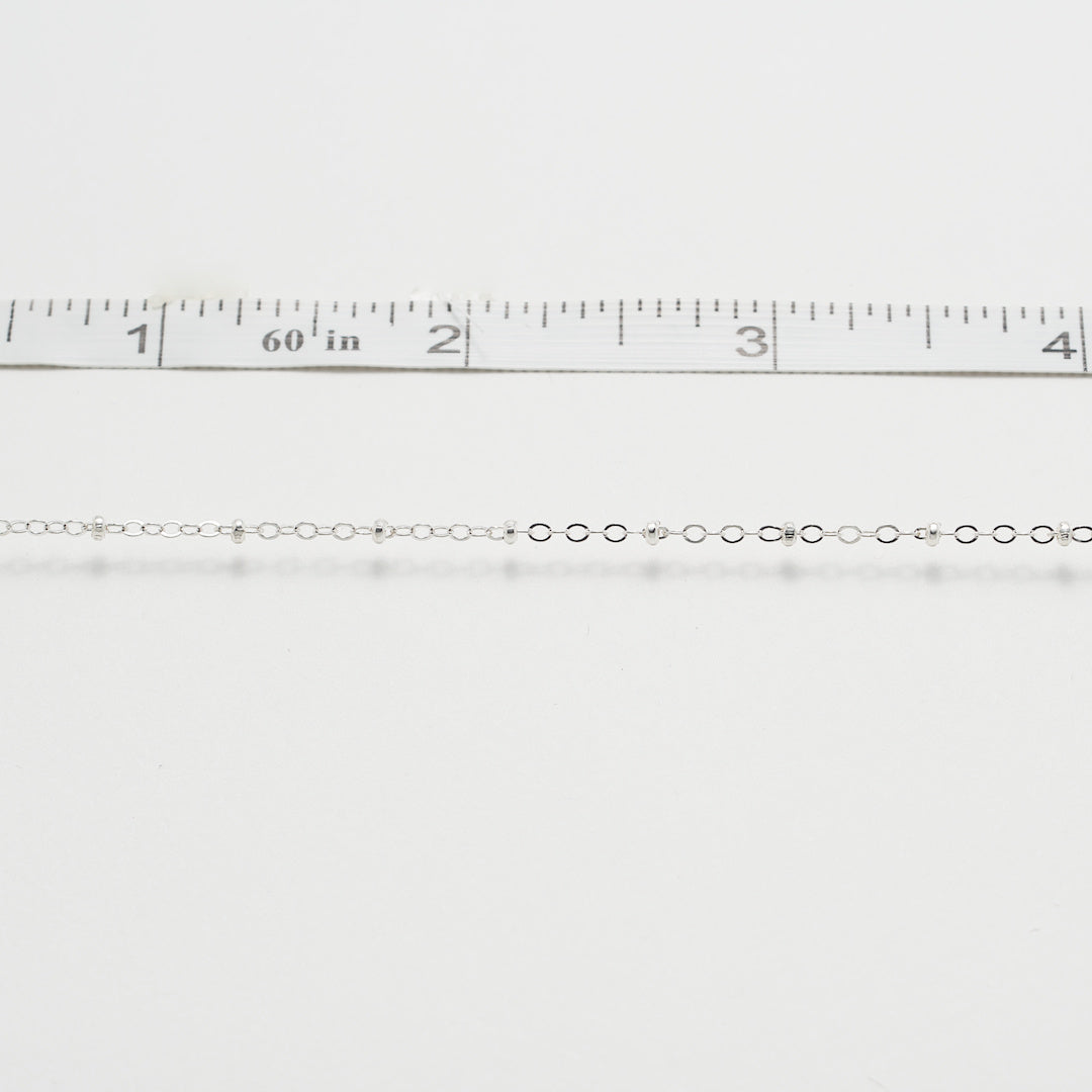 sterling silver satellite chain