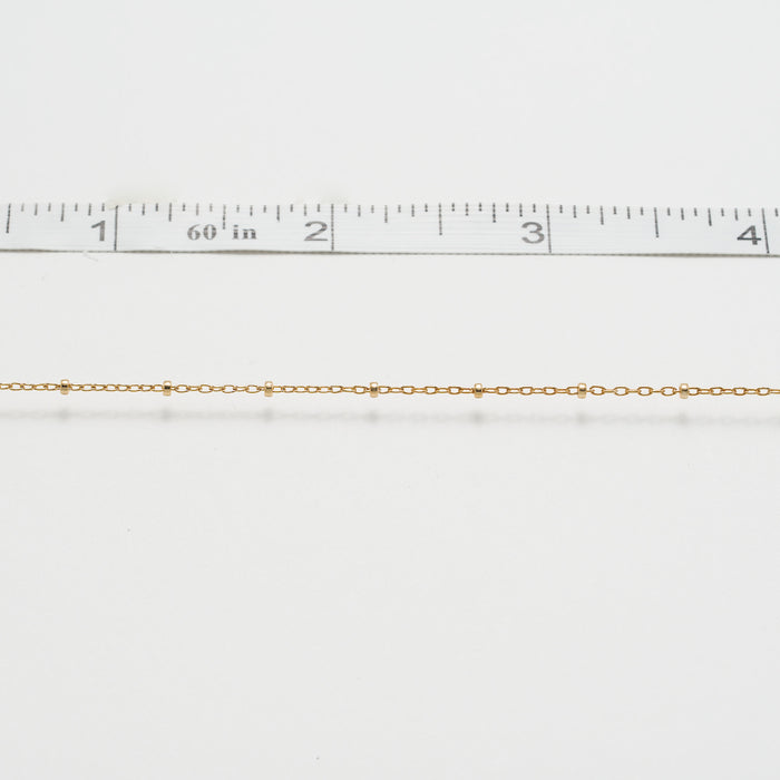 gold filled satellite chain