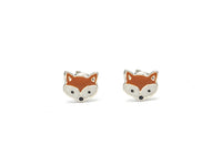 Mariyah fox earrings up close product photo