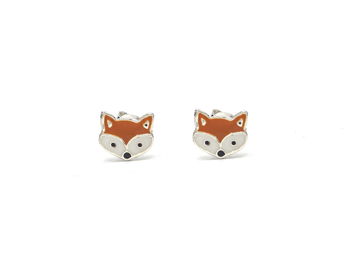 Mariyah fox earrings up close product photo