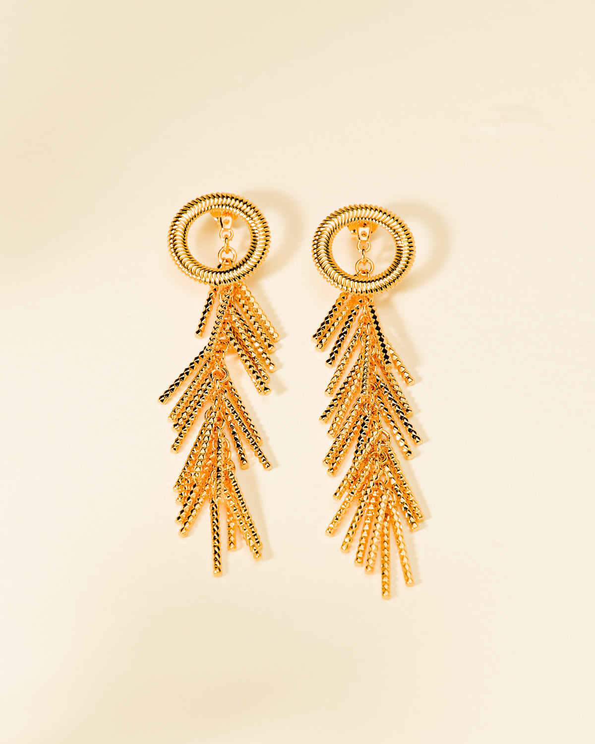 Melissa convertible earrings by coco + peach jewelry up close product photo
