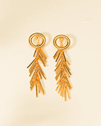 Melissa convertible earrings by coco + peach jewelry up close product photo