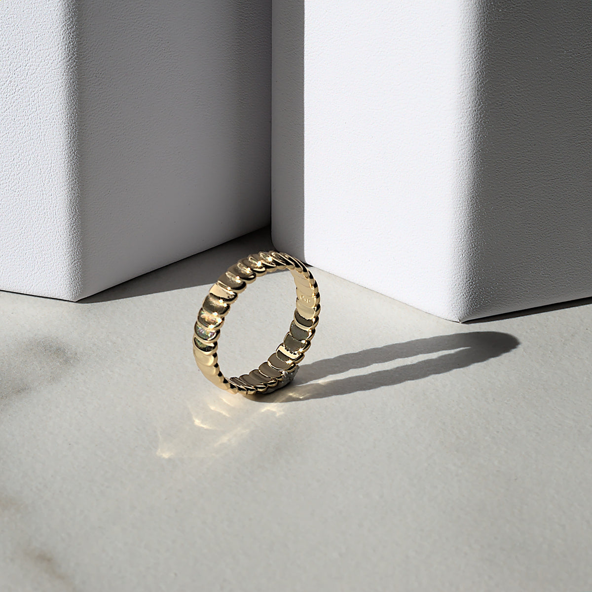 Dainty affordable ring trendy minimalist Demi fine 