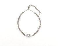 Alicia evil eye bracelets classic everyday jewelry by coco + peach jewelry up close product photo