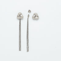 Blake convertible earrings by coco + peach jewelry worn on a Latina model.