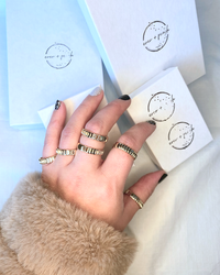 gold plated trendy ring fish scale friendship ring trending jewelry