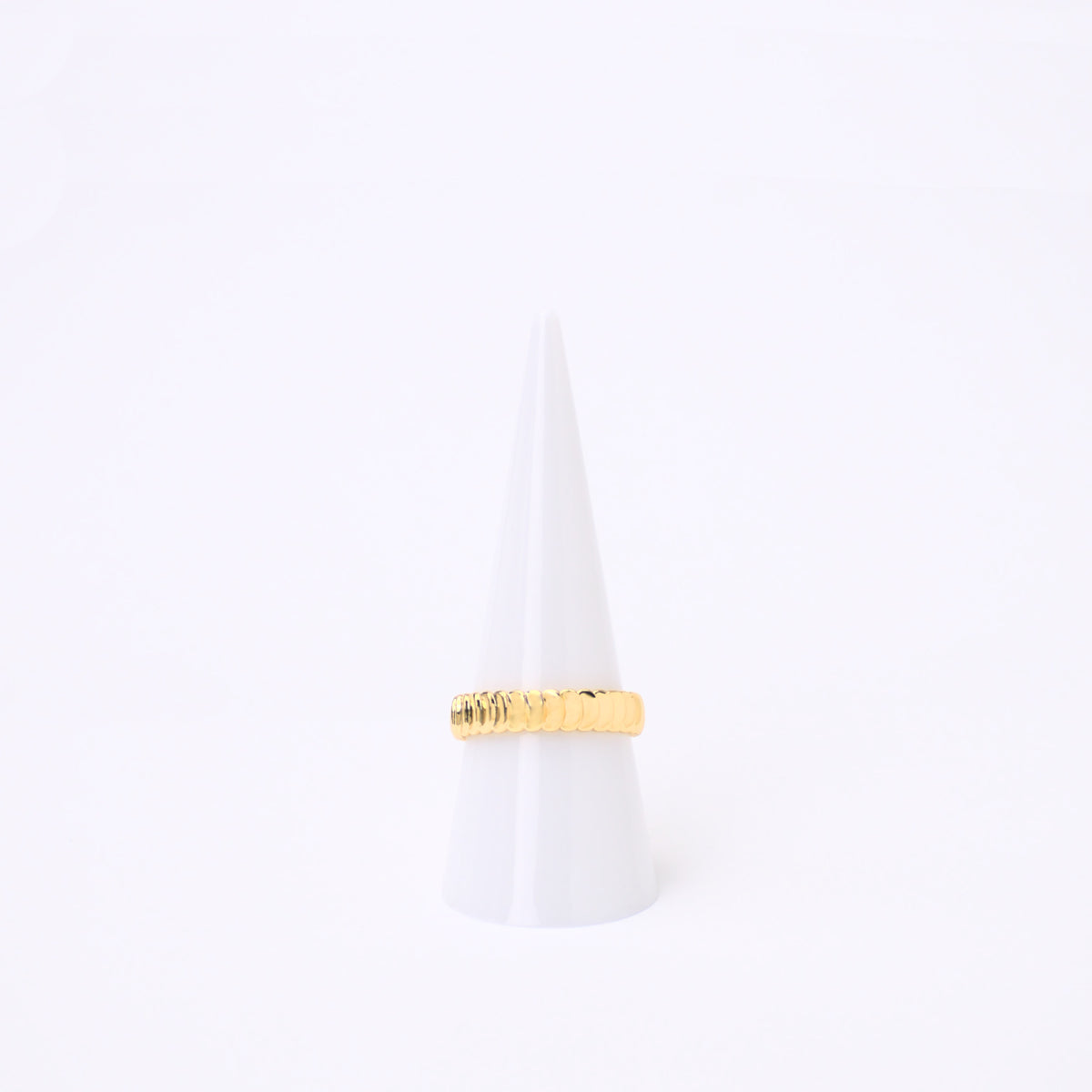 gold plated trendy ring fish scale friendship ring trending jewelry