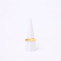 gold plated trendy ring fish scale friendship ring trending jewelry
