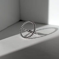 Irena stackable ring by coco + peach jewelry up close product photo