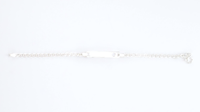 Jenny heart bracelet up close product photo