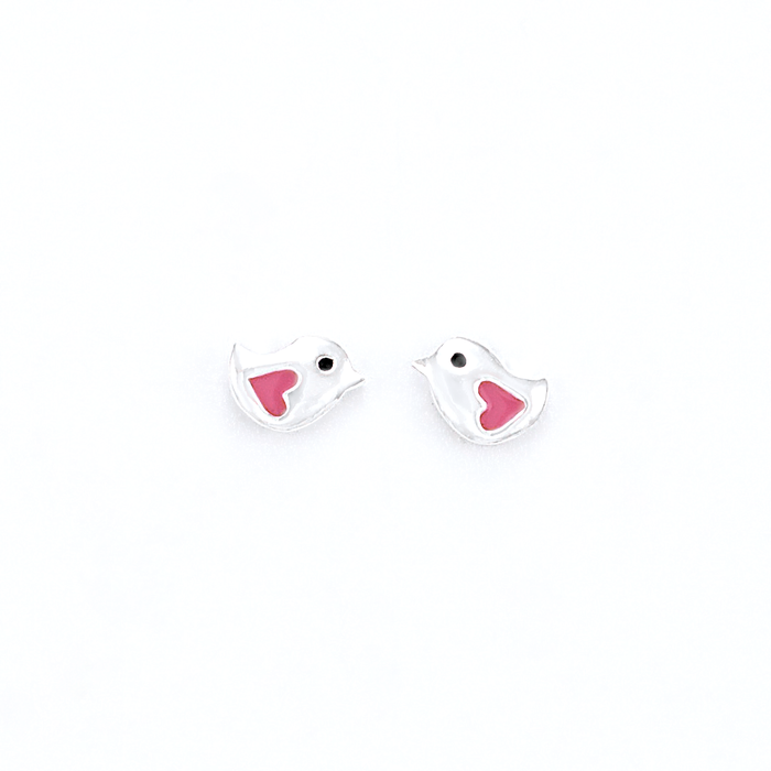 Kendall birdie earrings up close product photo
