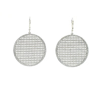 sophisticated lightweight unique statement silver earrings