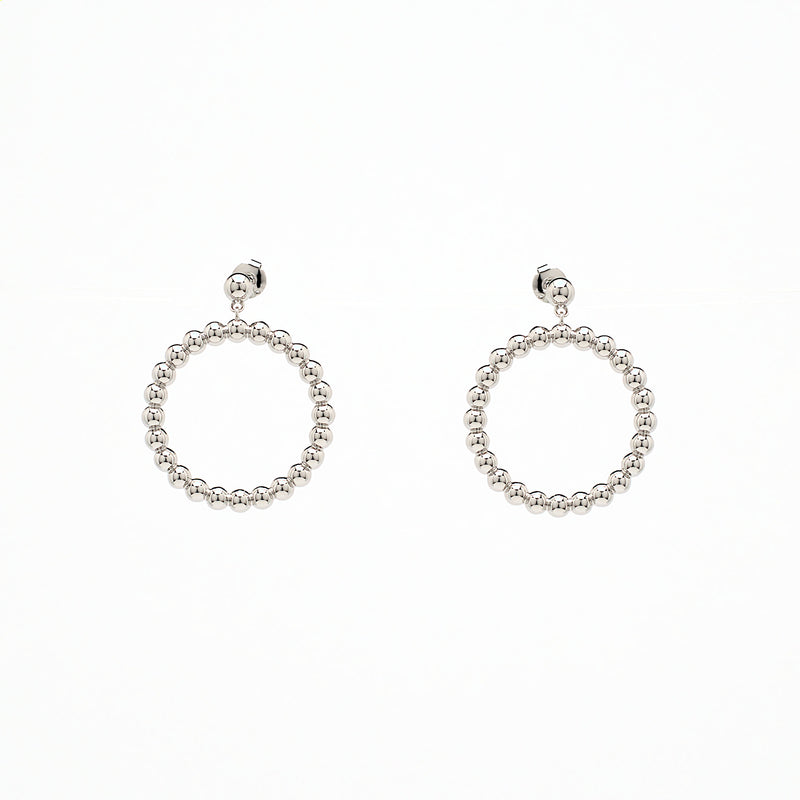 riley rhodium plated trendy earrings beaded affordable jewelry must have chicago 