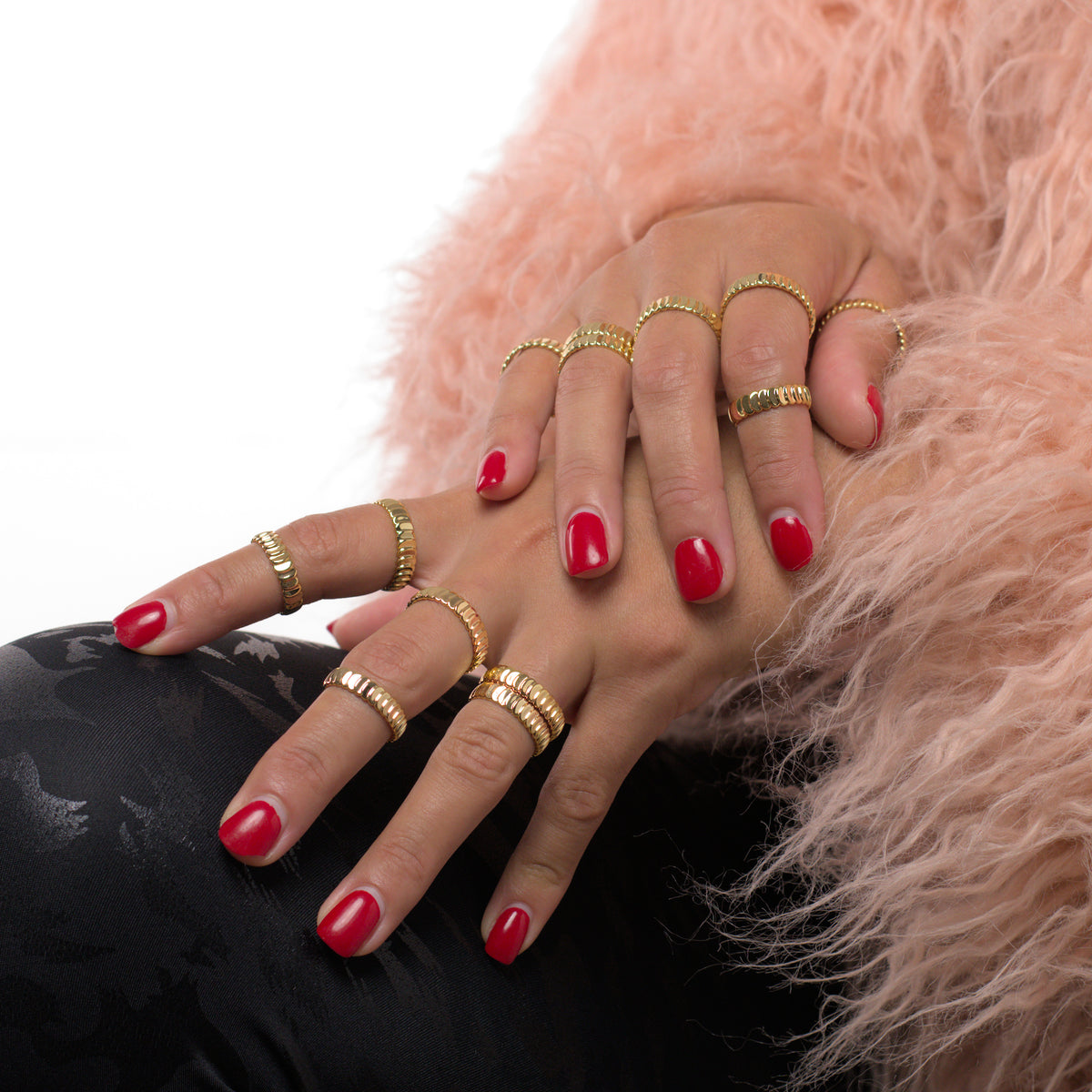 Maureen friendship stackable ring by coco + peach jewelry. 
