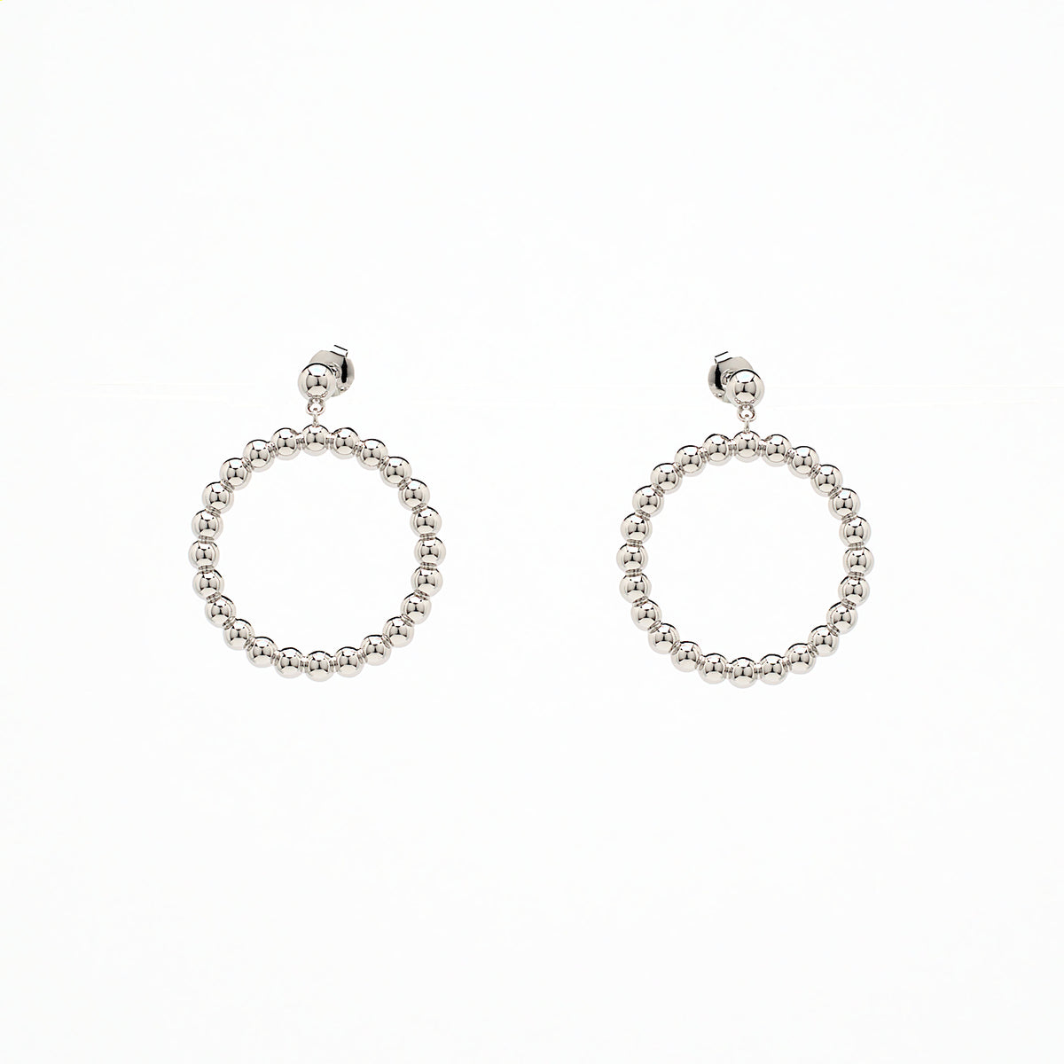 Riley earrings by coco + peach jewelry up close product photo