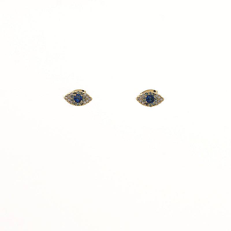 evil eye stud earrings affordable trendy online jewelry