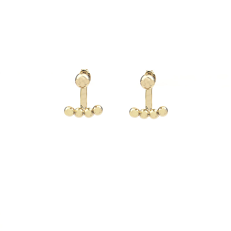 the incredible two in one ear jacket earring