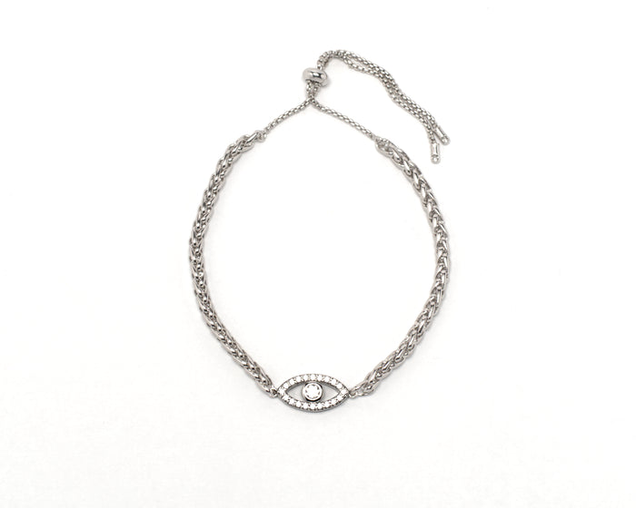 Alicia evil eye bolo bracelet