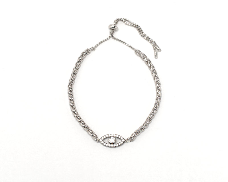Alicia evil eye bolo bracelet