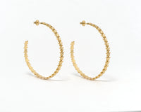 Bri star hoop earrings