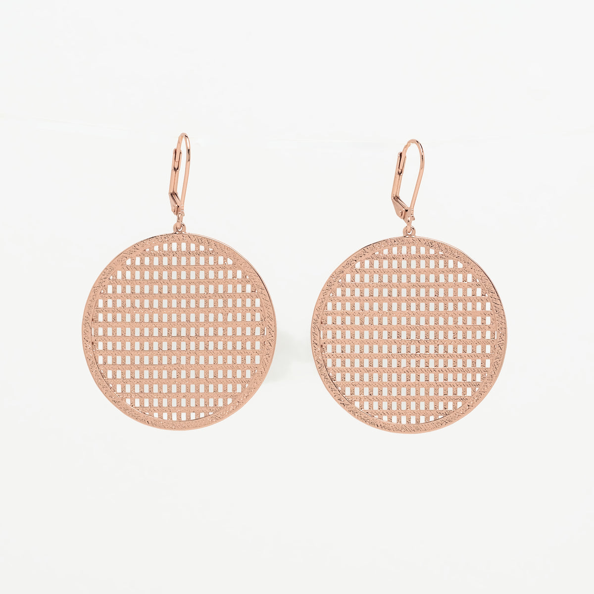 Carolina disc earrings