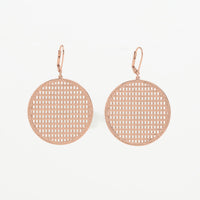 Carolina disc earrings